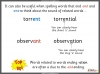 Words Ending in -ant, -ance, -ancy and -ent, -ence, -ency - Years 5 and 6 Teaching Resources (slide 6/53)